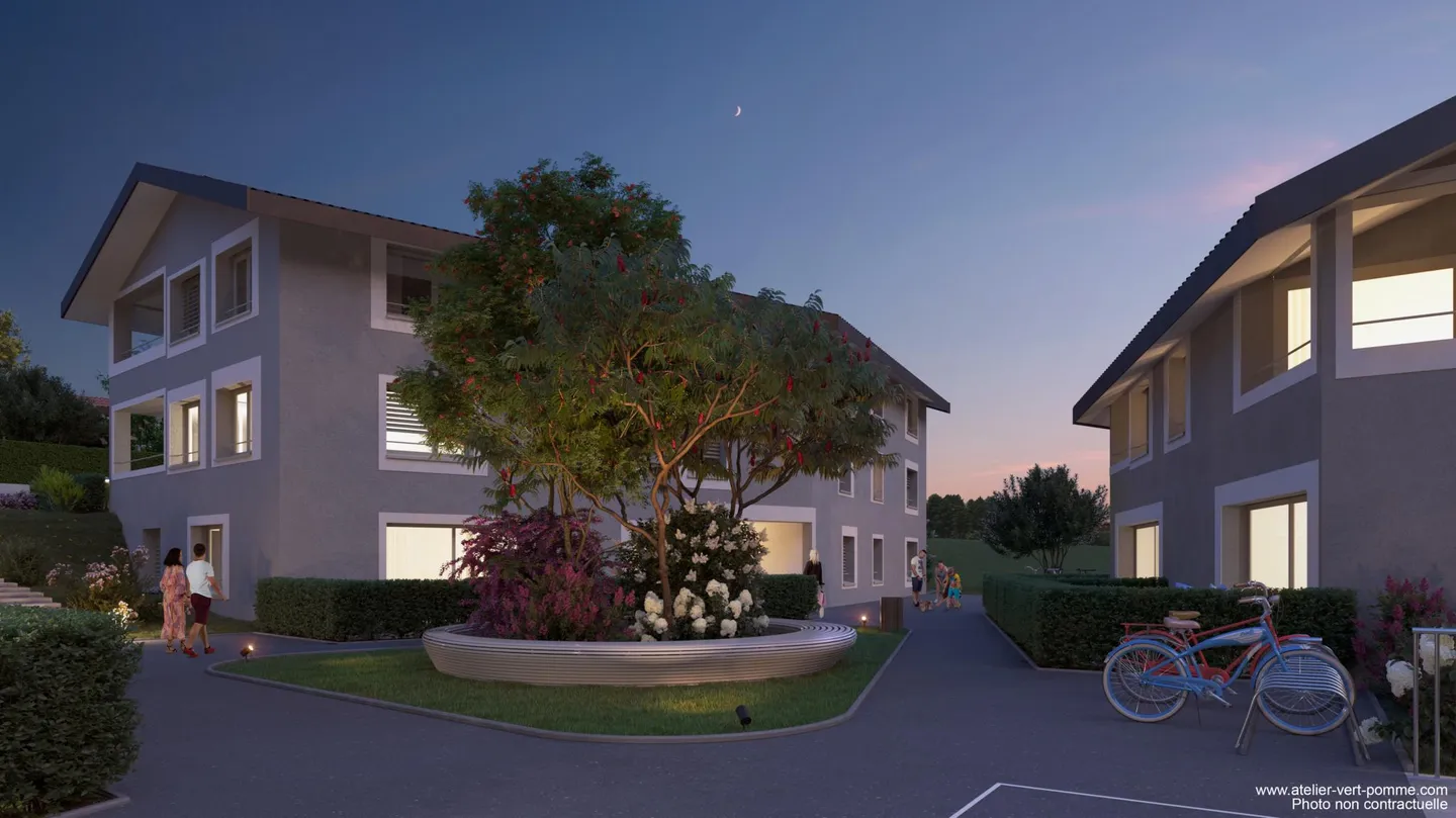 3.5 rooms with 152m2 garden! Construction started! - Photo 10 of 13