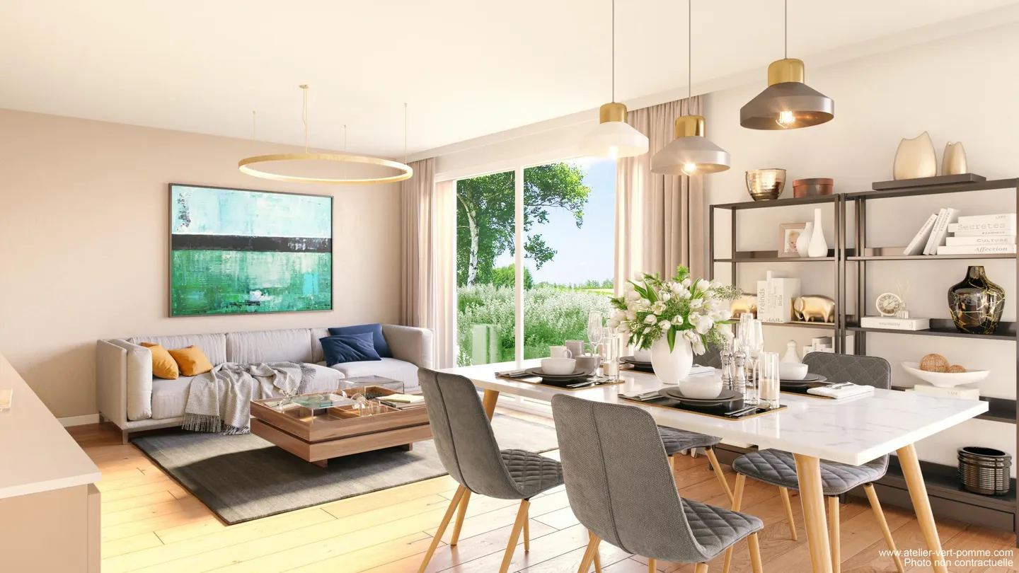 91m2 Terrasse und privater Garten! Baustelle offen! - Foto 2 von 10