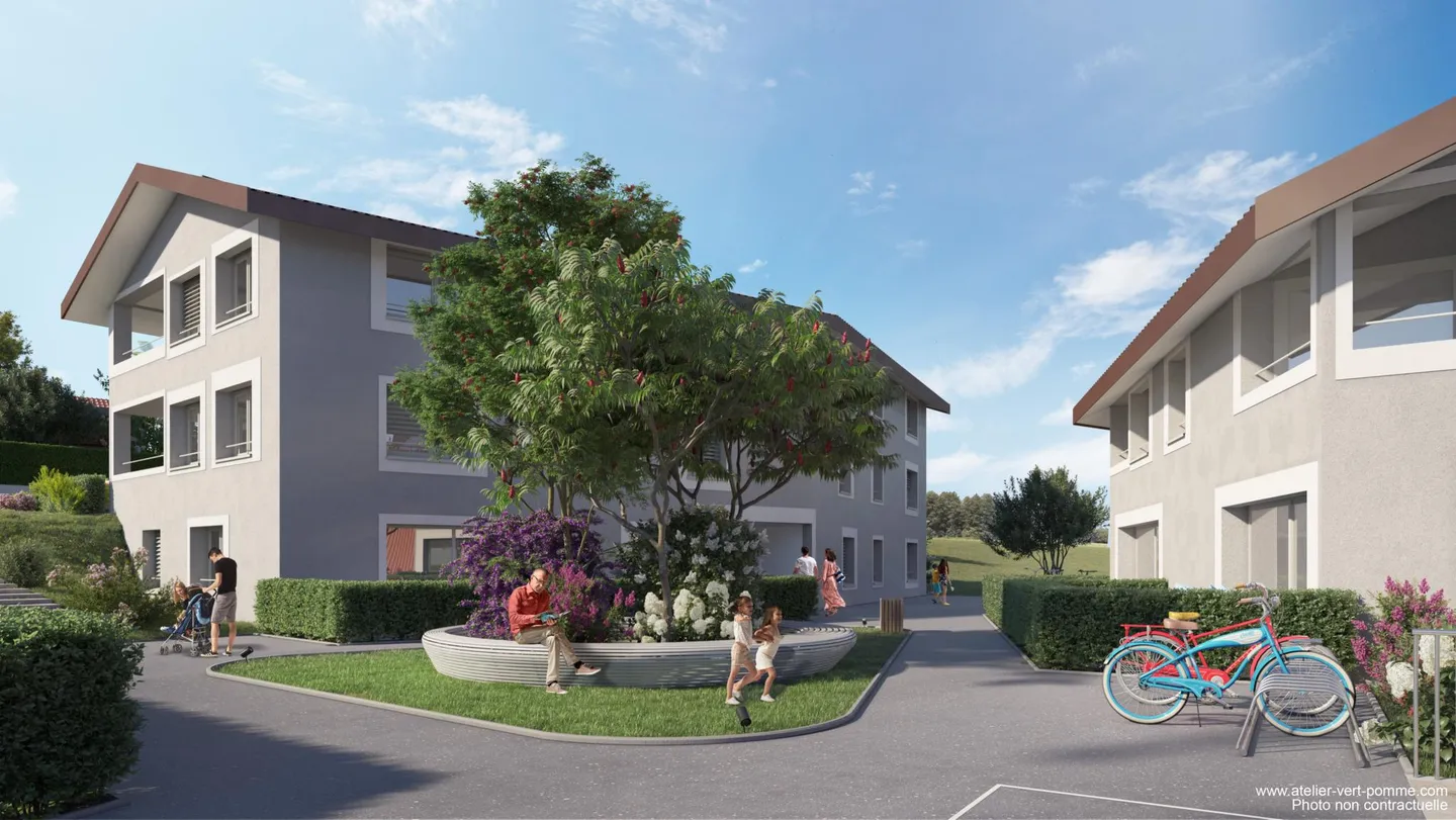 91m2 Terrasse und privater Garten! Baustelle offen! - Foto 8 von 10