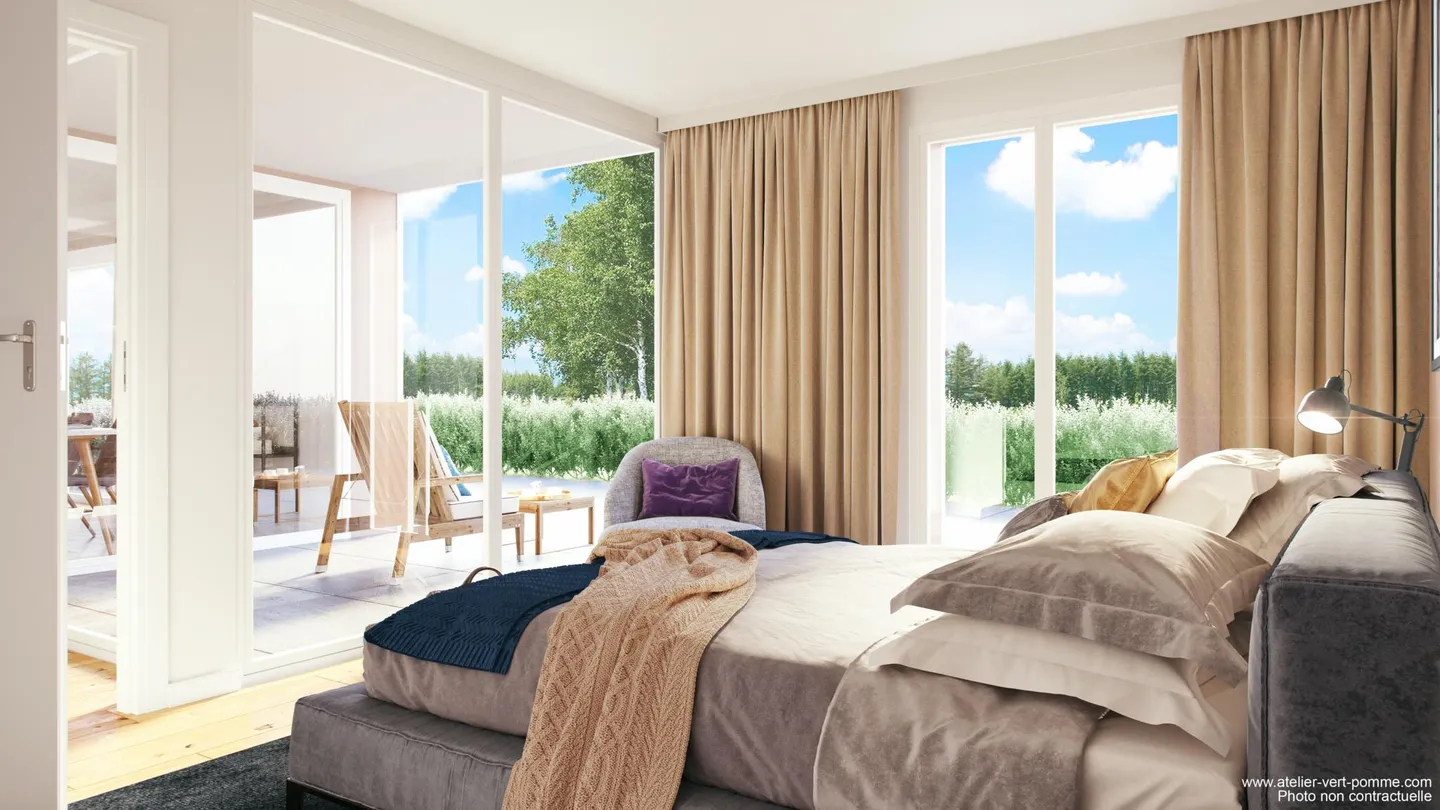 3.5 rooms with 152m2 garden! Construction started! - Photo 9 of 13