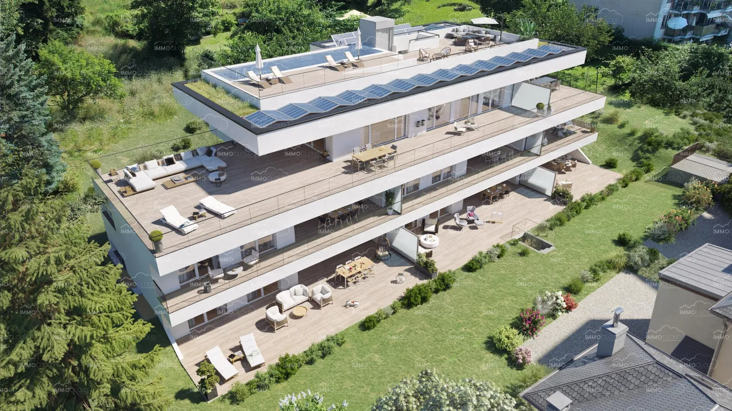 Penthouse with lake view - Cap Bleu - www.cap-bleu.ch - Photo 4 of 13