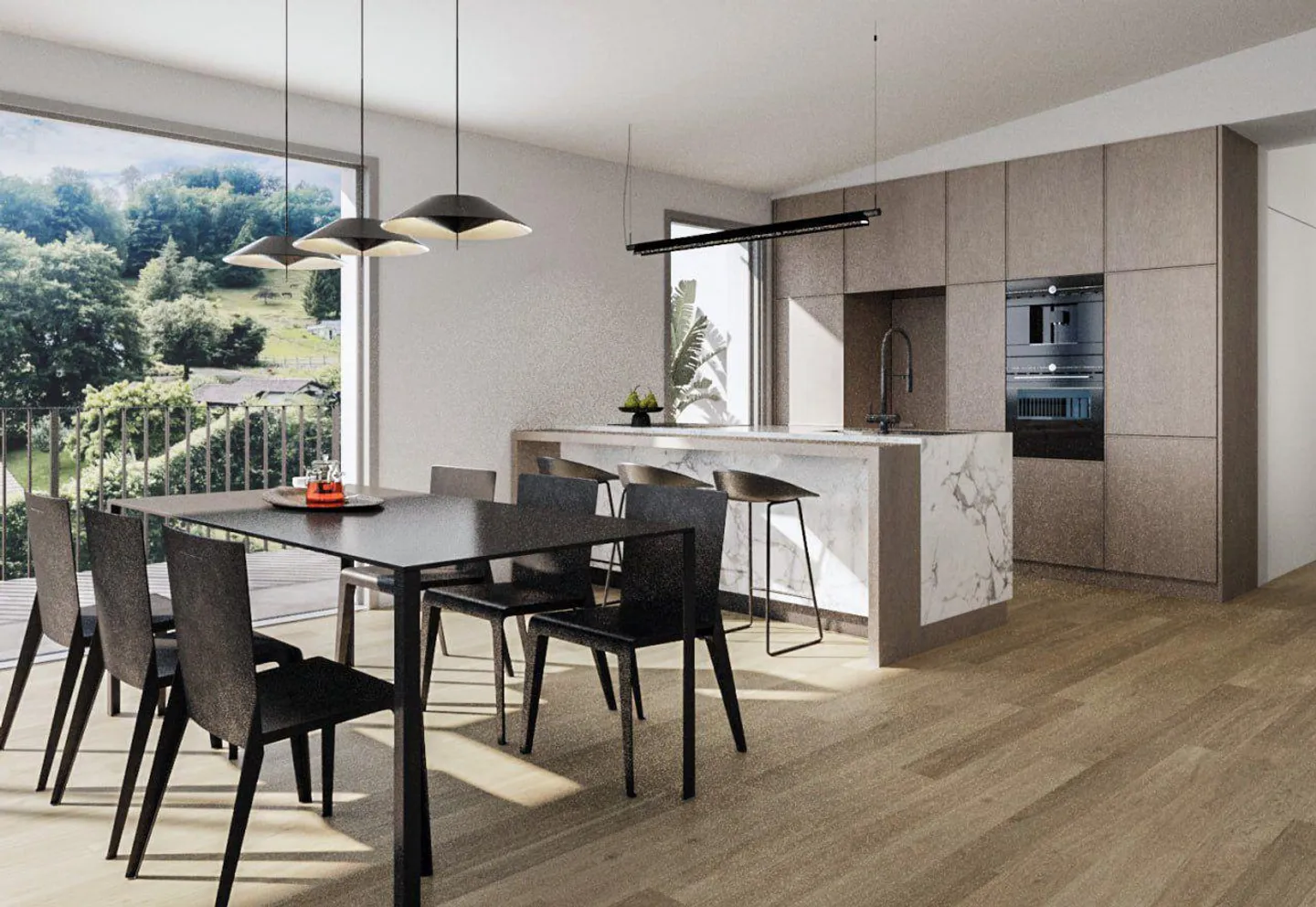 Ungehinderte Aussicht - Neue Wohnung! - Foto 6 von 9