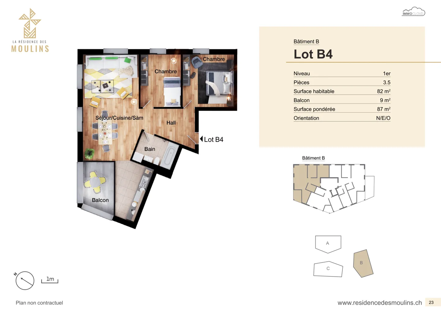 Generous 3.5 room apartment - Open construction site! - Photo 3 of 13