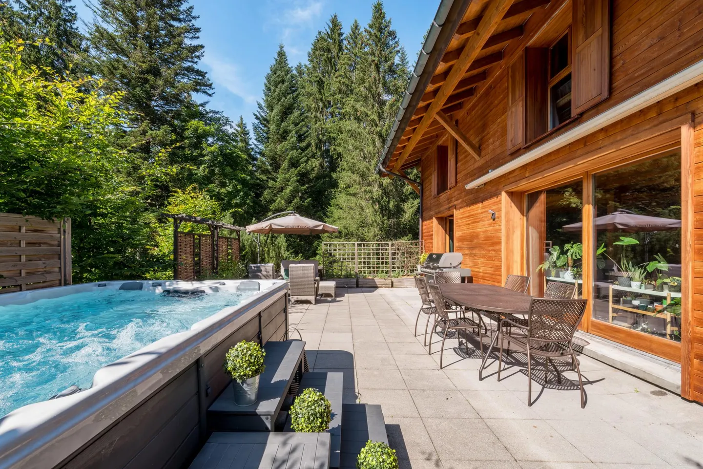 Außergewöhnliches Chalet im Herzen der Paccots - Foto 1 von 13