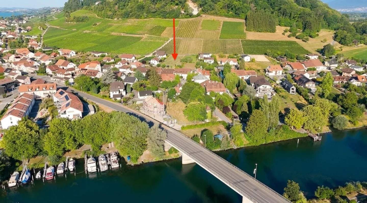 Bauland-Rarität zwischen  Weinbergen, See und Broye-Kanal | Rare parcelle à bâtir entre vignobles, lac et canal de la Broye - Foto 5 von 6