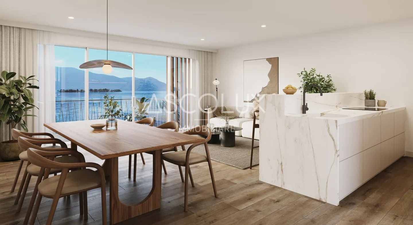 Progetto residenziale con vista libera sul Lago Maggiore e sulle isole Brissago - Foto 4 di 13