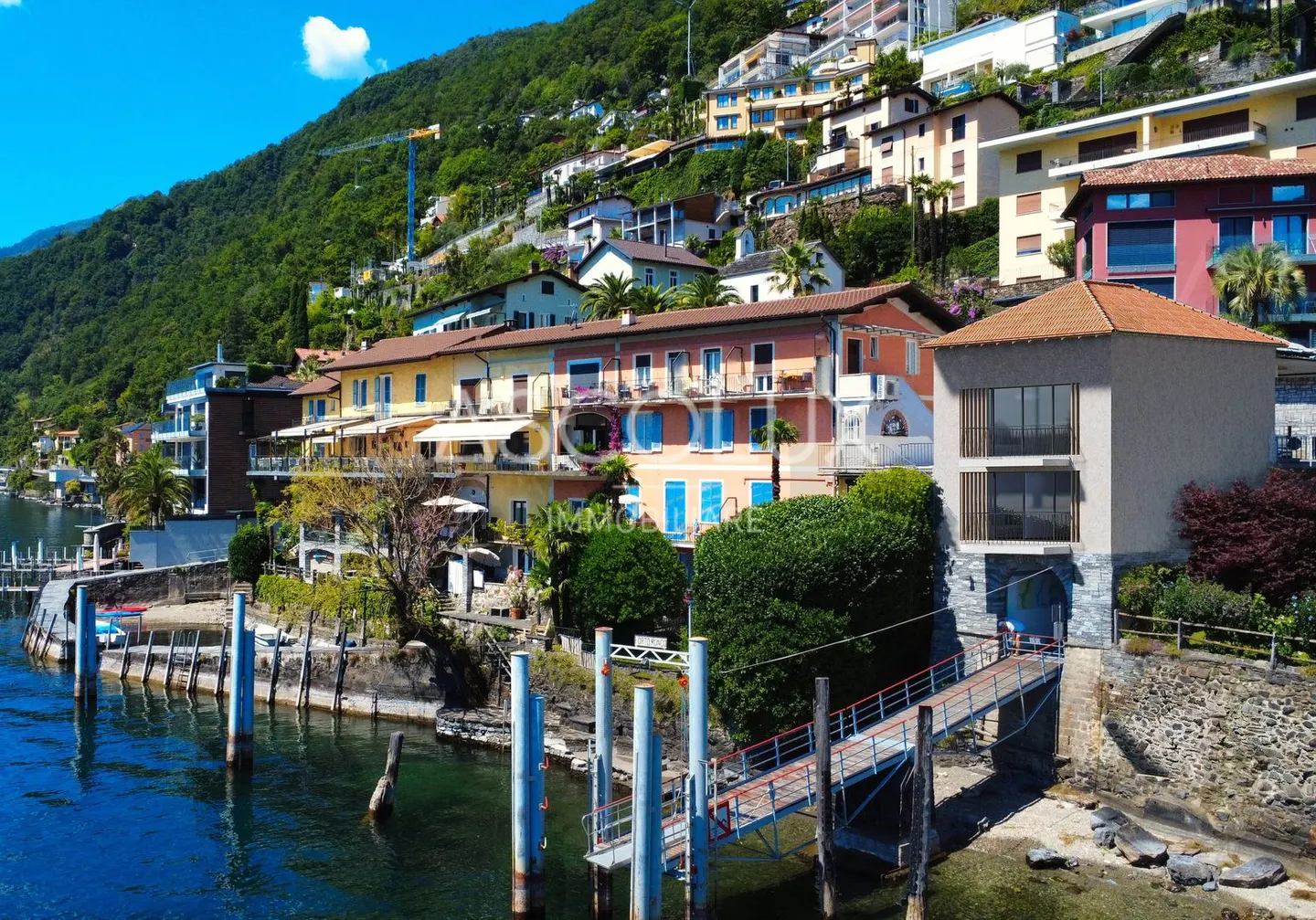 Progetto residenziale con vista libera sul Lago Maggiore e sulle isole Brissago - Foto 1 di 13