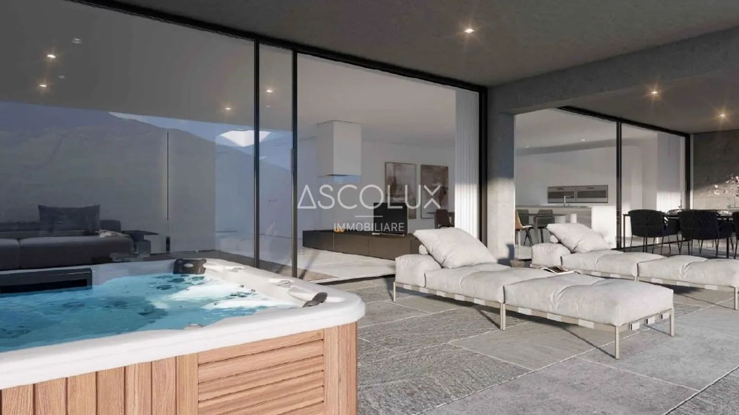 Appartement 4,5 pièces avec jardin privé et 3 places de parking incluses - Photo 8 sur 12