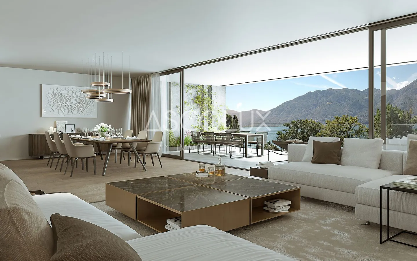 Eleganza, Design e Lusso: Ampio appartamento di 4,5 locali con terrazza e vista mozzafiato sul lago - Foto 11 di 13