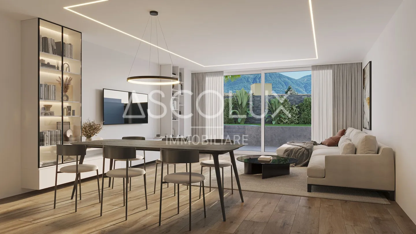 Possibilità di seconda casa – Appartamenti esclusivi di 2,5 stanze nel cuore di Muralto - Foto 4 di 13