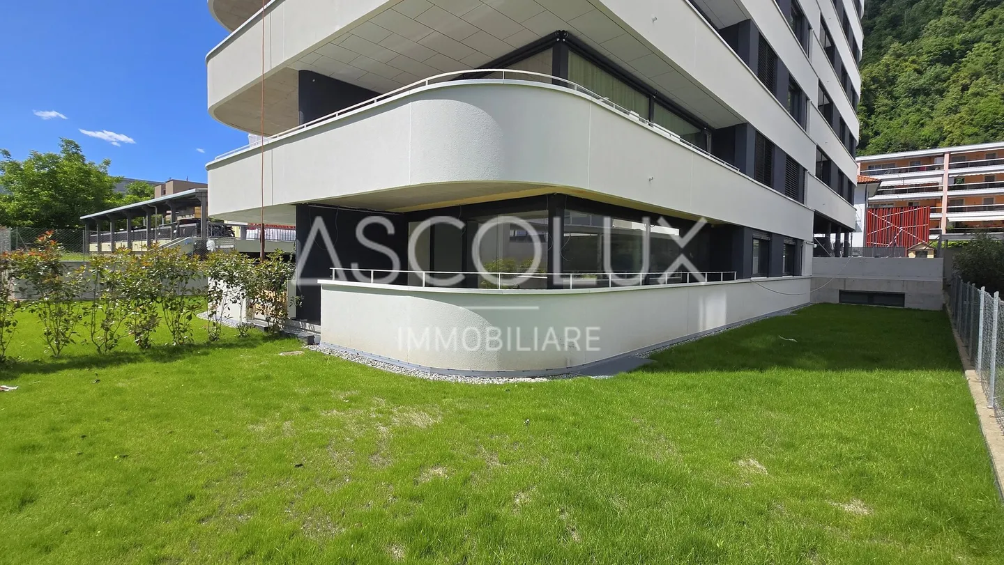 Ultimo appartamento di 3,5 stanze con giardino – In una nuova residenza moderna, confortevole e centrale - Foto 1 di 13