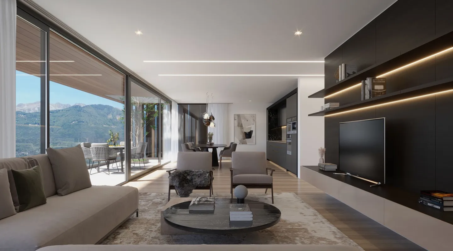 Luxus-Penthouse in Ascona - Foto 2 von 10