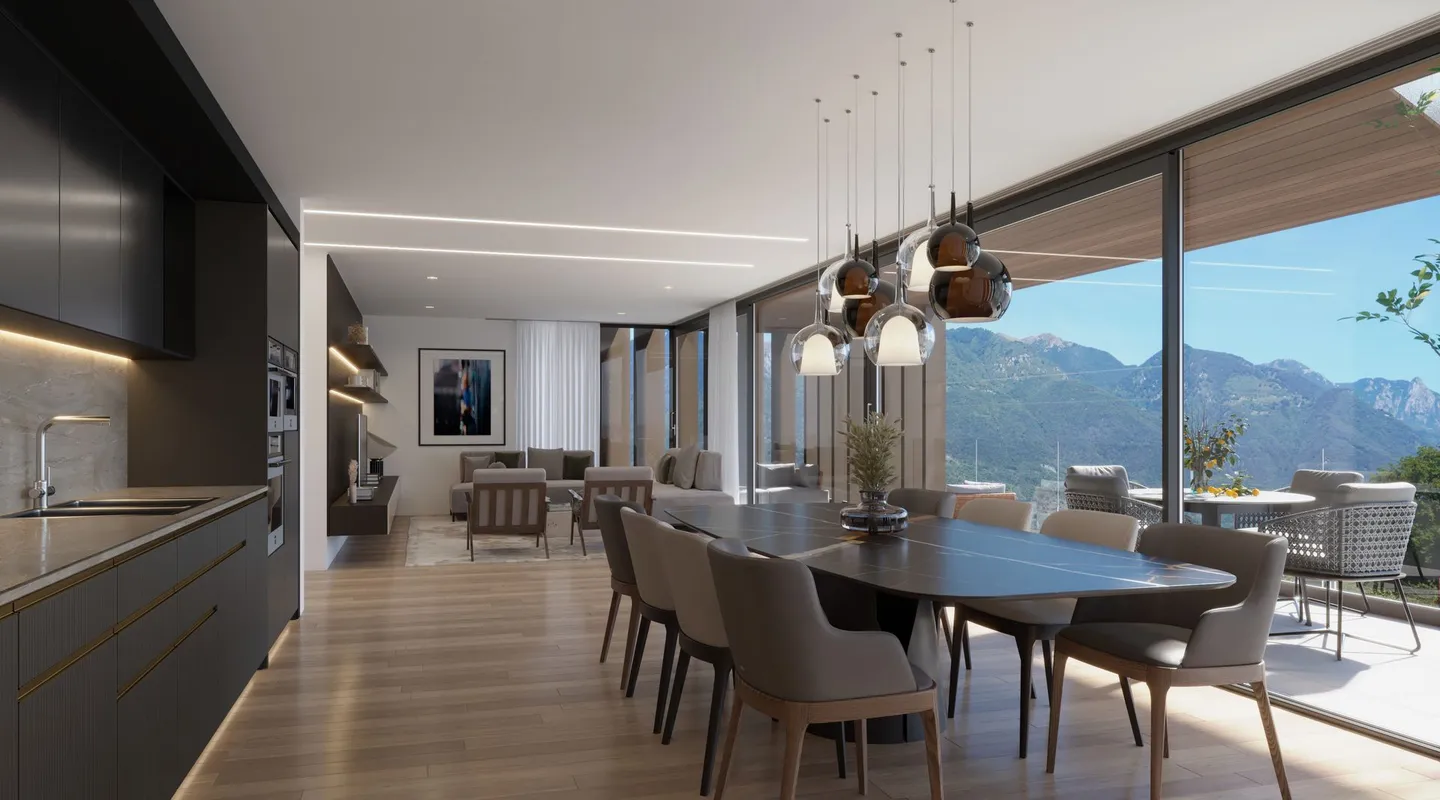 Luxus-Penthouse in Ascona - Foto 1 von 10