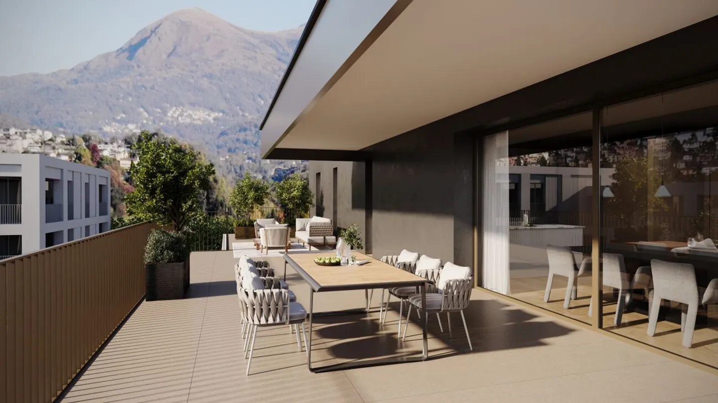 Luxury Attic Apartment in Pregassona - Photo 1 of 11