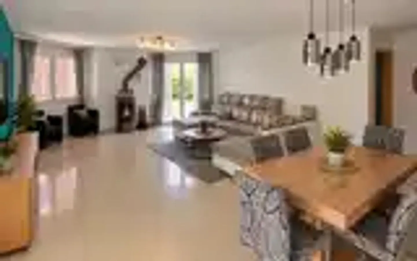 Grand appartement moderne avec jardin, véranda et 133 m2 de terrasse - Foto 1 di 7