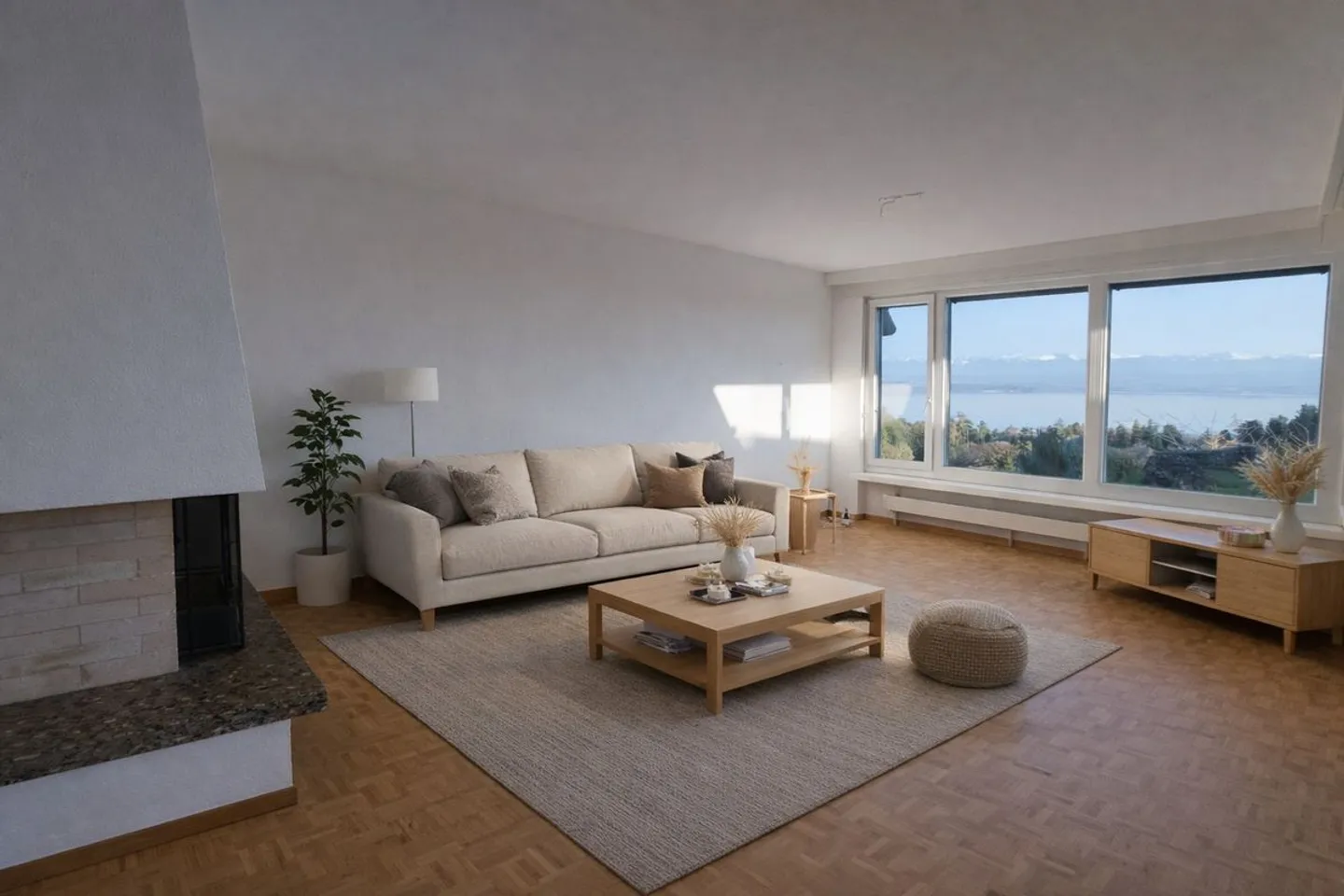 Bella villa indipendente con vista lago e Alpi - Foto 4 di 9