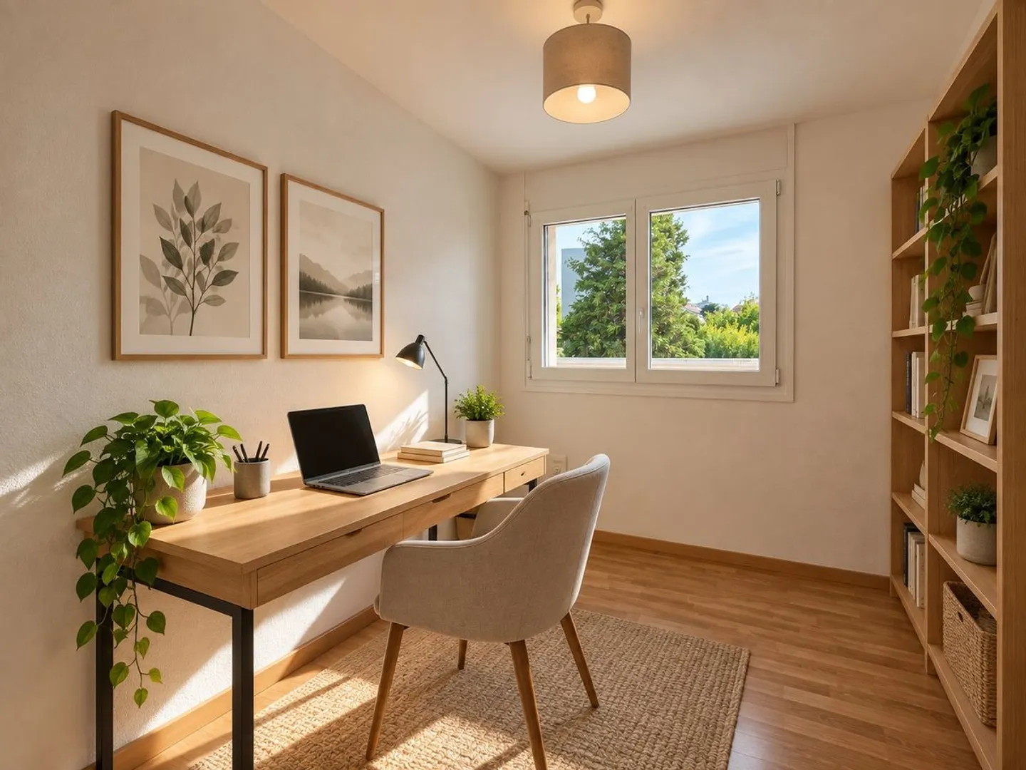 5.5-room apartment with terrace, double garage and outdoor parking space - Photo 8 of 13