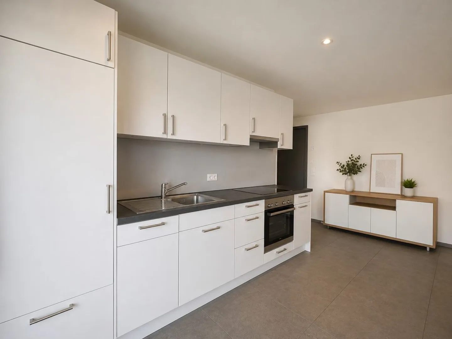 Un appartamento moderno di 84 m2 con balcone in un contesto privilegiato - Foto 3 di 6