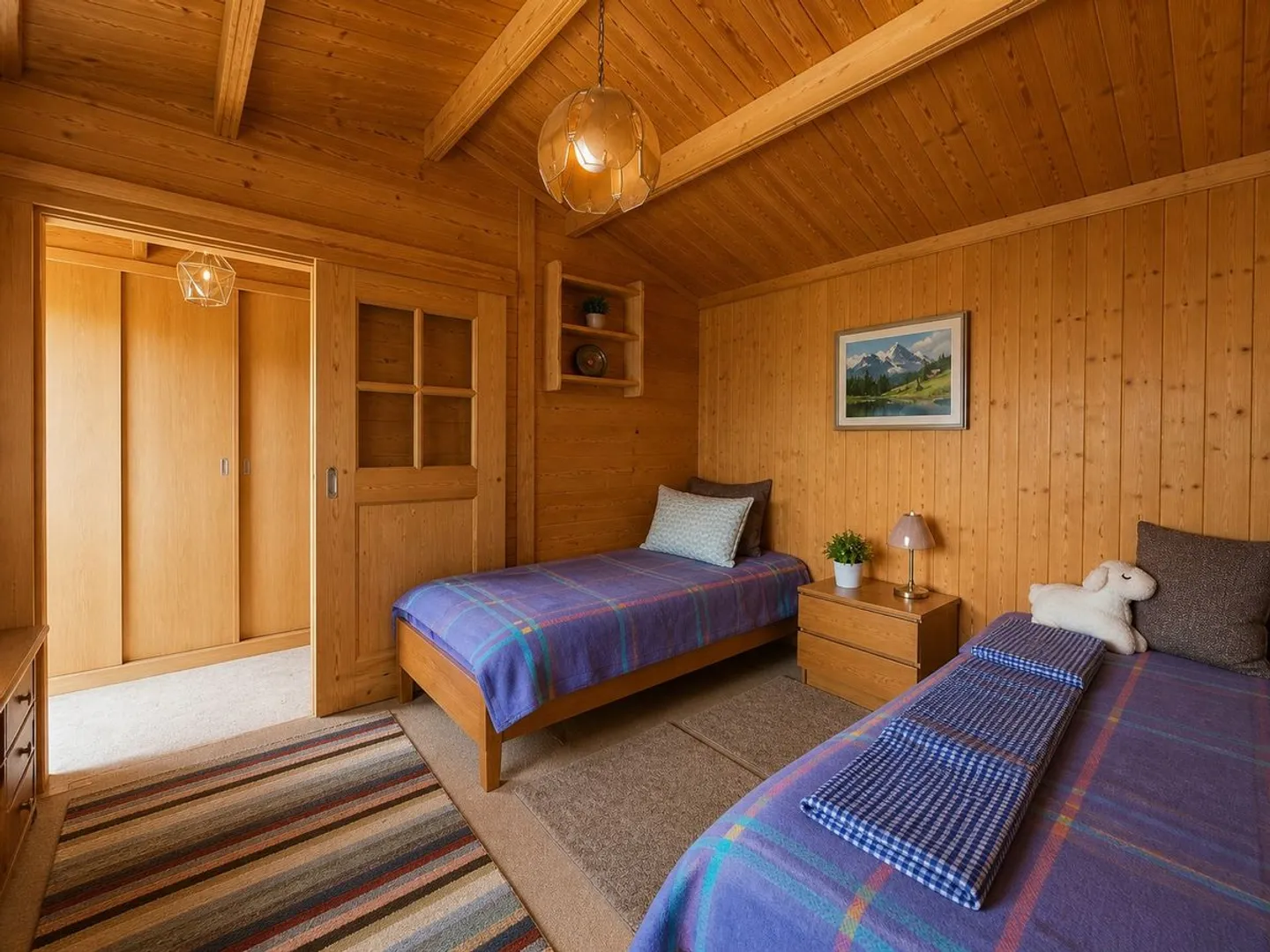Zwei Chalets auf einem großen sonnigen Grundstück - Foto 7 von 8