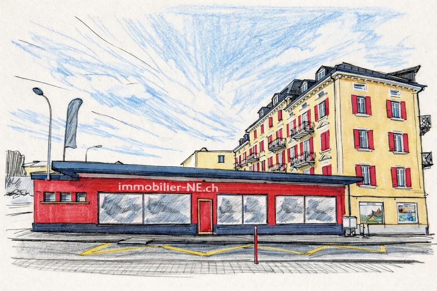 SUPERB COMMERCIAL SPACE OF 470M² ON A VERY BUSY AXIS - Photo 1 of 8