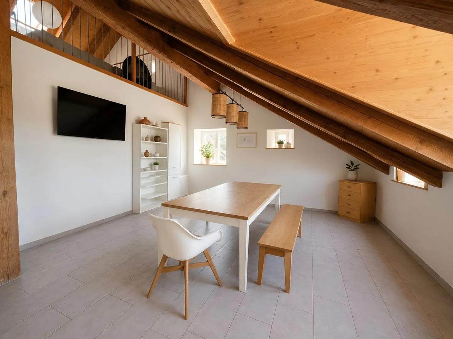 Stupendo appartamento attico con garage e posto auto esterno - Foto 2 di 12
