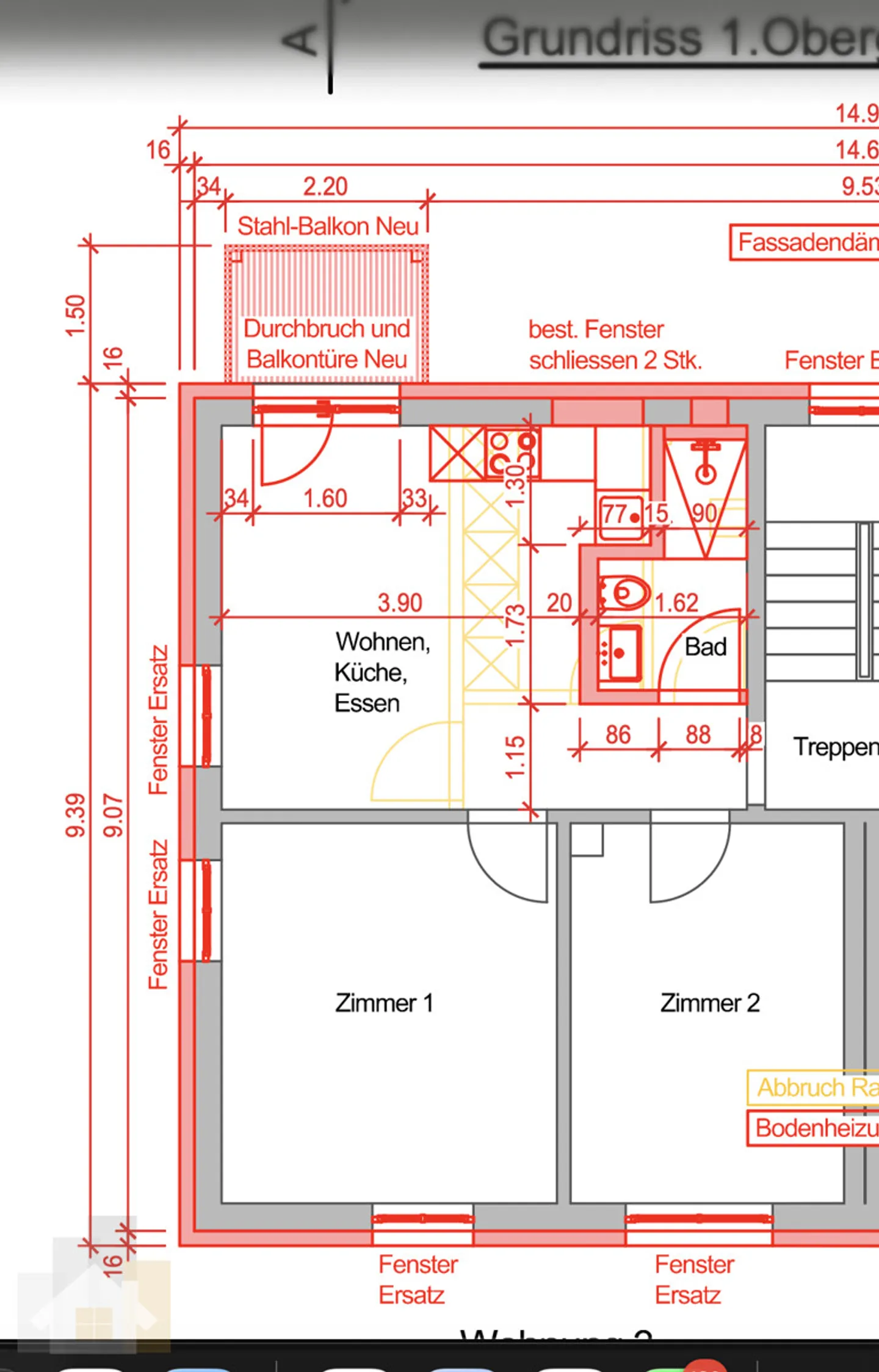 NEUE TOP MODERNE WOHNUNG AN ZENTRALER LAGE - Foto 7 von 7
