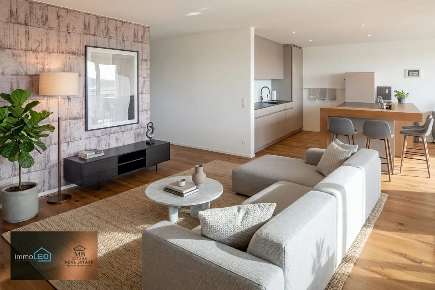 Terrassenwohnung mit Weitblick in Remetschwil - Photo 2 of 13