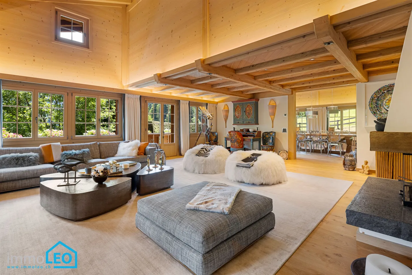 Chalet luxueux de 5½ pièces avec vue imprenable à Lauenen près de Gstaad - Photo 3 sur 13