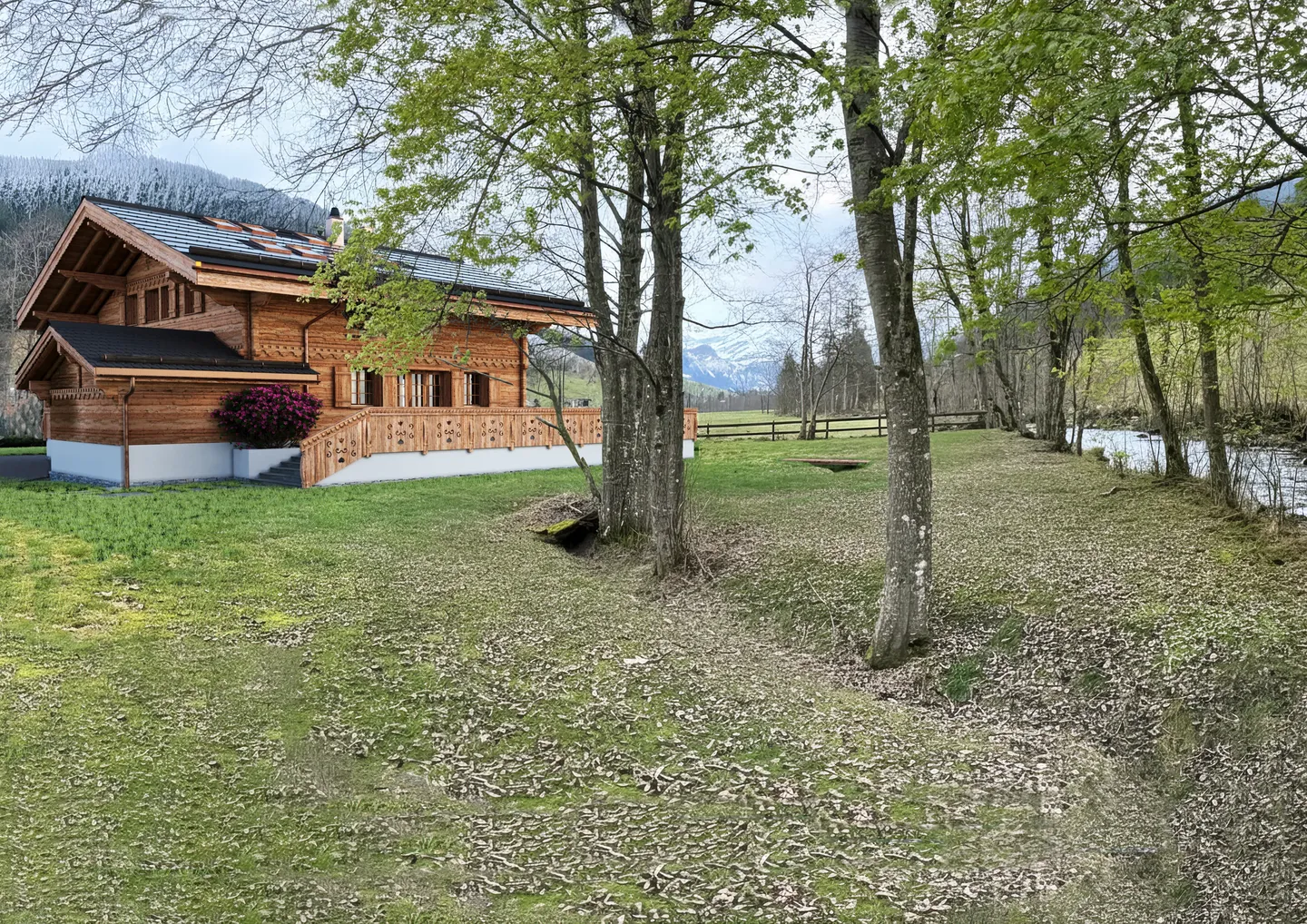 Chalet neuf idyllique de 5½ pièces avec vue sur la montagne - Photo 8 sur 10