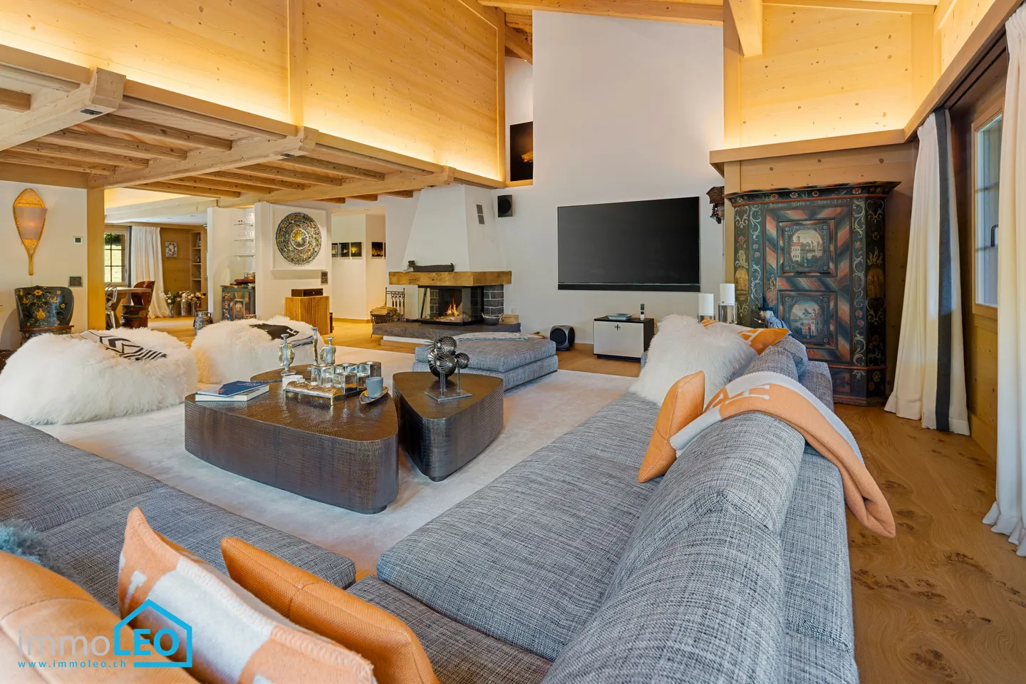 Chalet luxueux de 5½ pièces avec vue imprenable à Lauenen près de Gstaad - Photo 2 sur 13