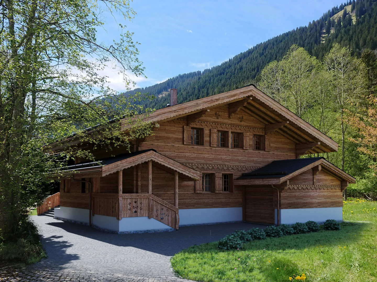 Chalet neuf idyllique de 5½ pièces avec vue sur la montagne - Photo 9 sur 10