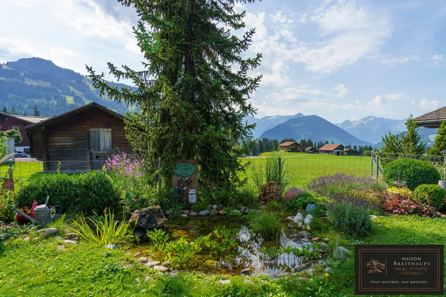 Heimelige 3.5-Zi.-Gartenwohnung mit Terrasse in Schönried - Foto 9 von 12
