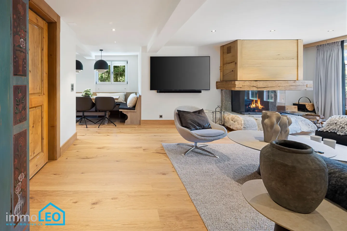 Appartement de jardin 3.5 pièces, rénové en 2023, Lauenen près de Gstaad - Photo 1 sur 13