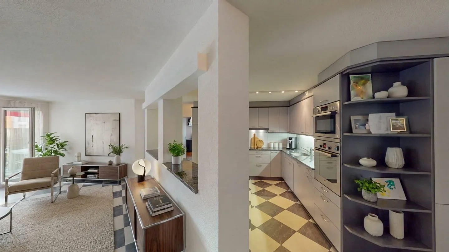 Appartement lumineux de 4 pièces avec grand balcon à Dietlikon à vendre - Photo 6 sur 12