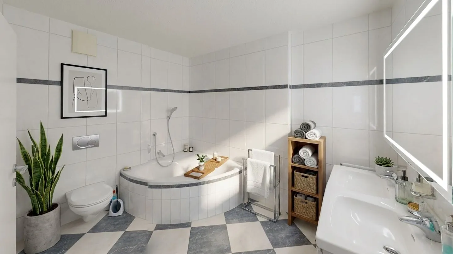 Appartement lumineux de 4 pièces avec grand balcon à Dietlikon - Photo 8 sur 8