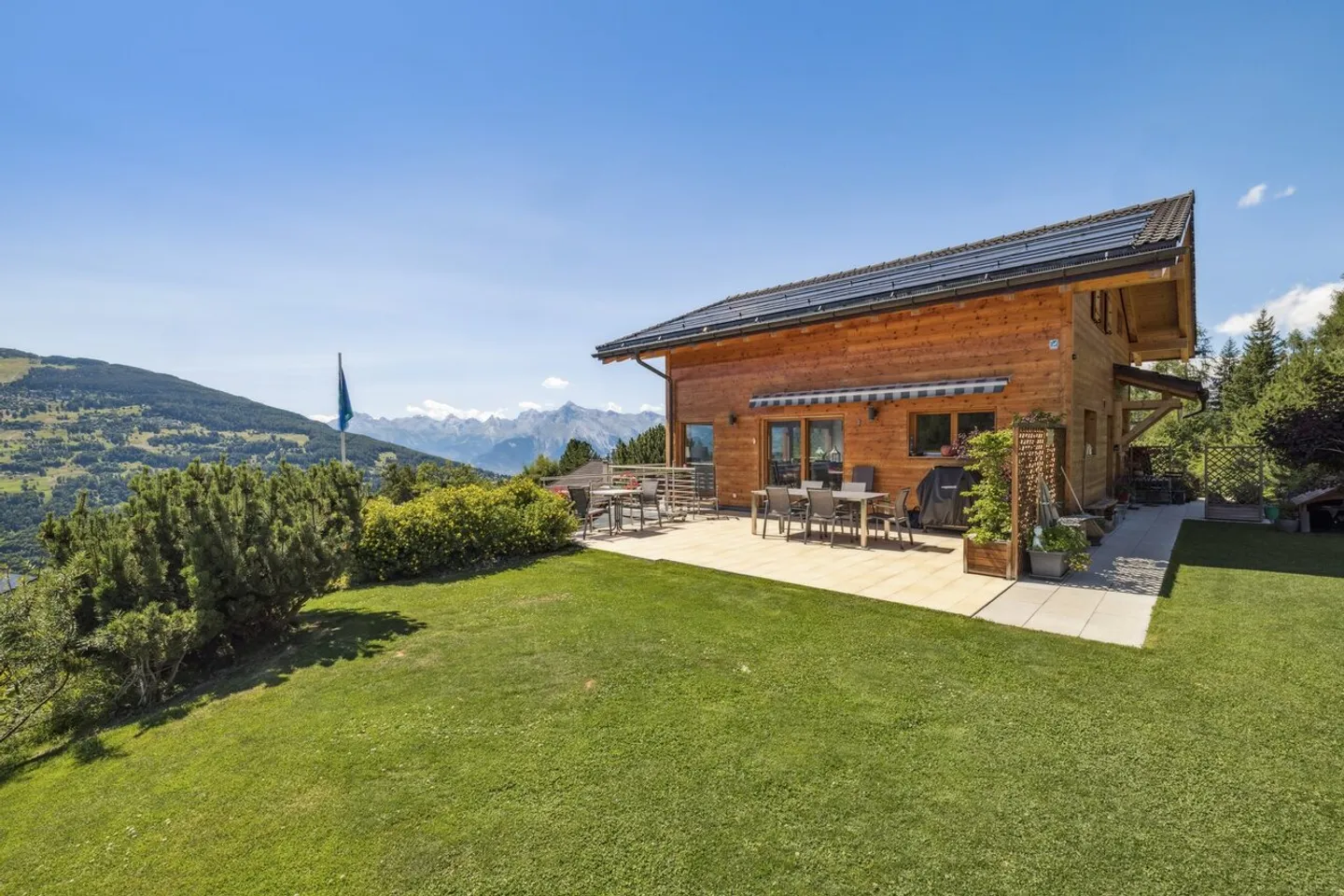 Zeitgenössisches Chalet mit Panoramablick - Hauptwohnsitz - Foto 2 von 12