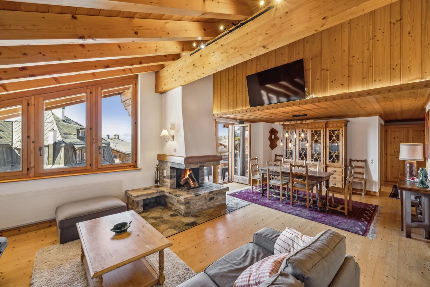 Superbe opportunité, Villars centro 4.5p attico, carattere, parcheggio - Foto 6 di 13