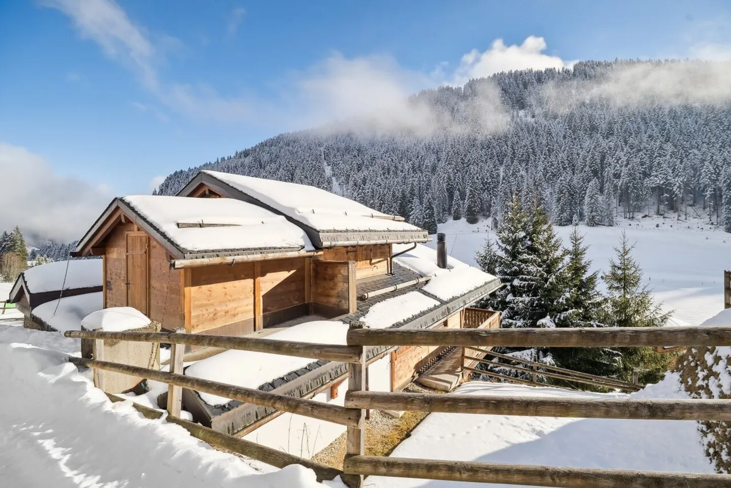 Eleganza alpina e panorama a Morgins - Portes du Soleil - Foto 3 di 13