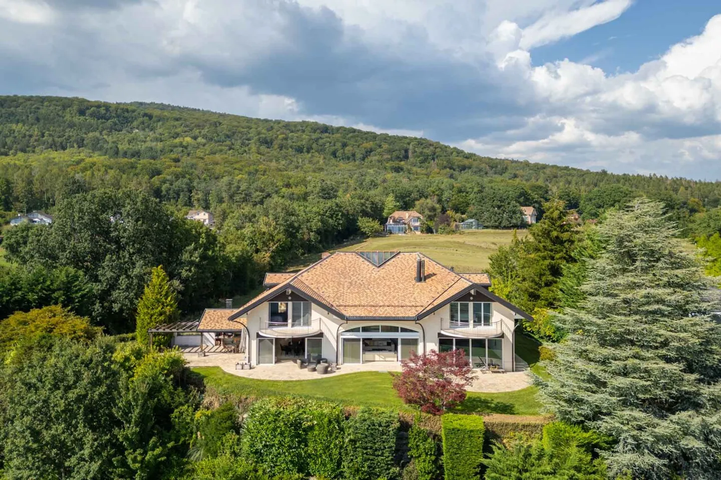 Exceptional property with panoramic view of the lake and the Alps - Photo 1 of 13