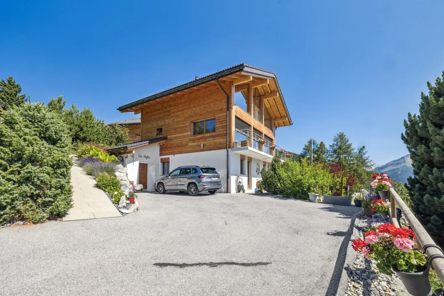 Zeitgenössisches Chalet mit Panoramablick - Hauptwohnsitz - Foto 12 von 12