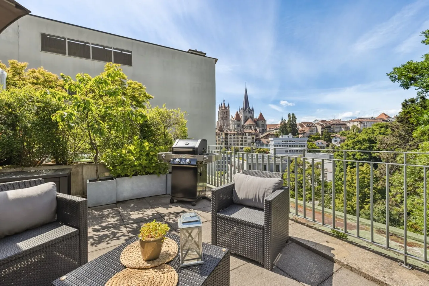 Loft con rooftop nel centro iper di Losanna - Foto 1 di 10