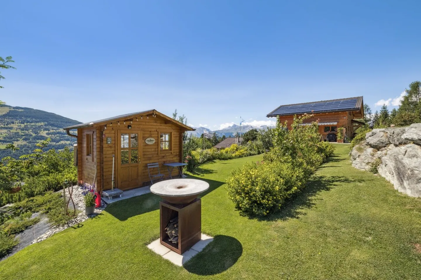 Zeitgenössisches Chalet mit Panoramablick - Hauptwohnsitz - Foto 11 von 12