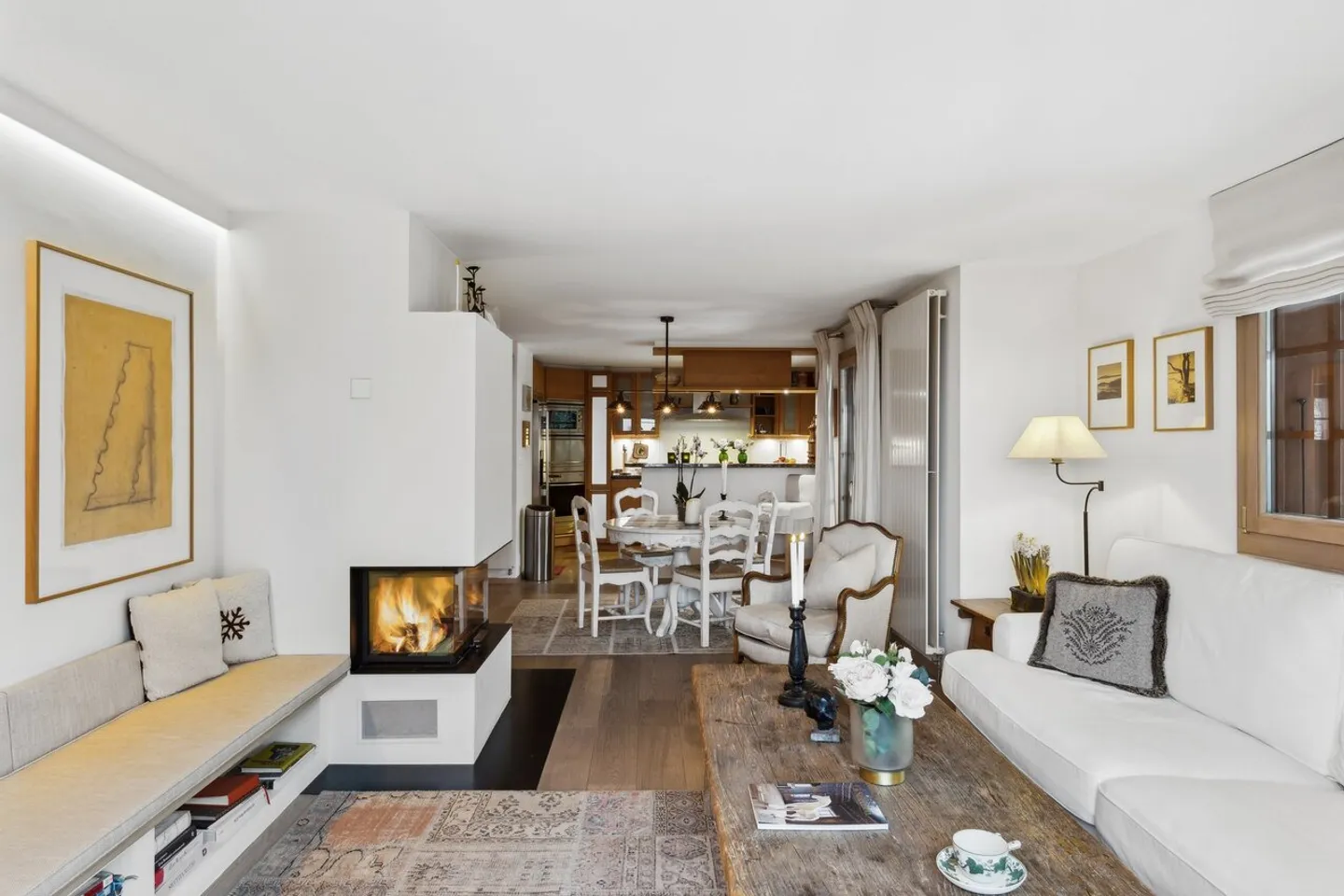 Bellissimo appartamento di 6 locali, 3 balconi a sud, bella vista, tranquillo, vicino alle piste - Foto 8 di 13