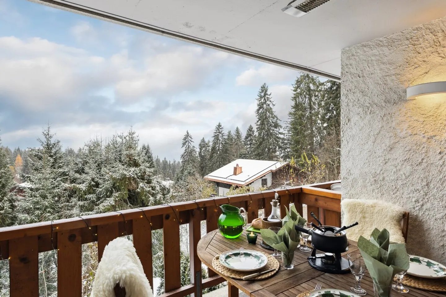 Bellissimo appartamento di 6 locali, 3 balconi a sud, bella vista, tranquillo, vicino alle piste - Foto 10 di 13