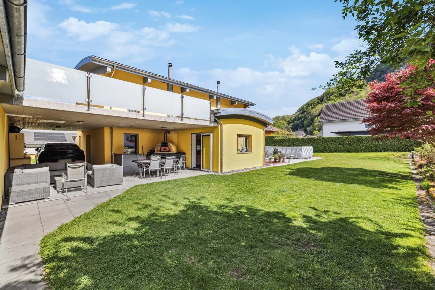 Villa contemporaine avec annexe à Muraz-Collombey - Photo 1 sur 12