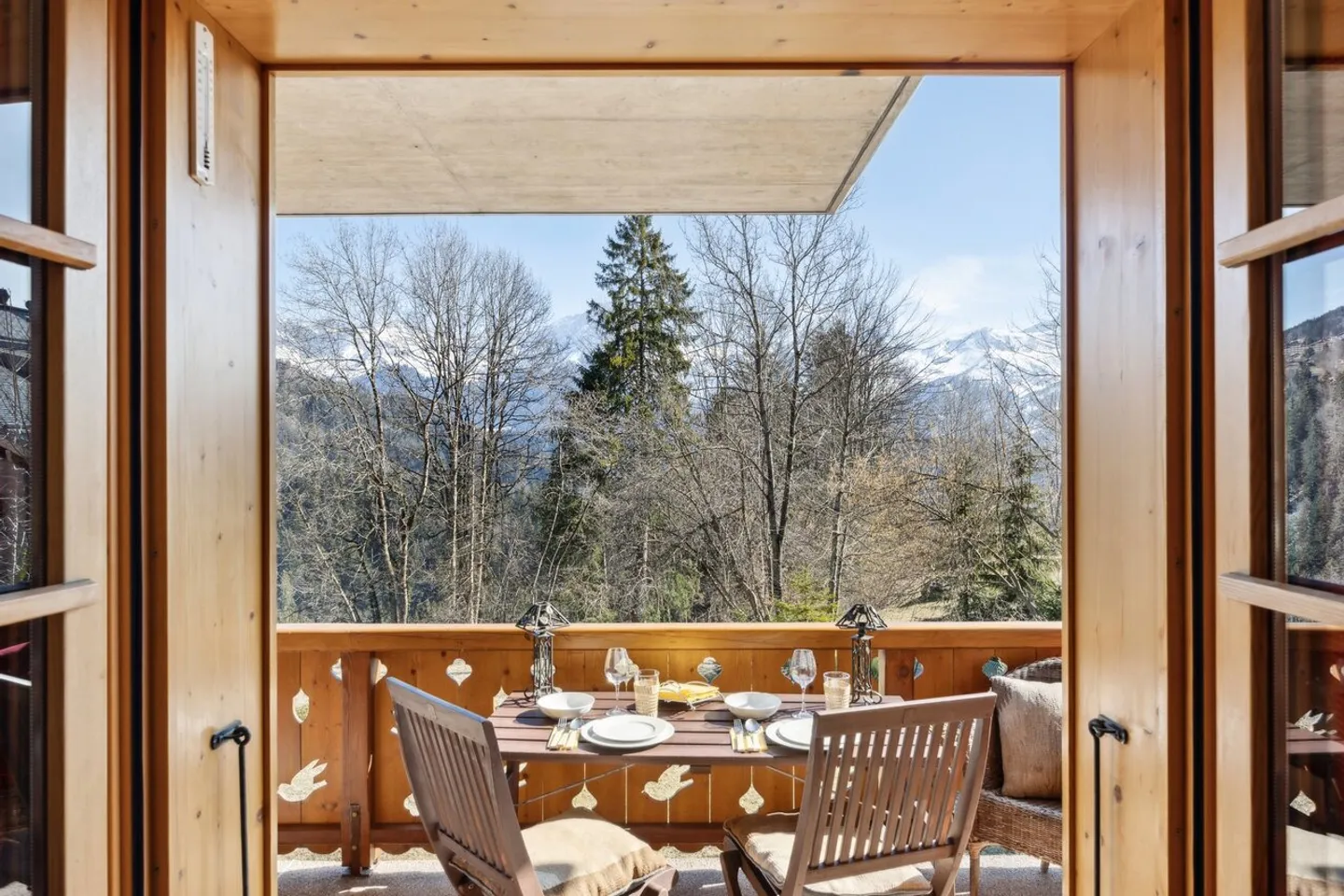 Villars 3.5p charme e comfort, vista magnifica, balcone, 2 posti auto - Foto 10 di 13