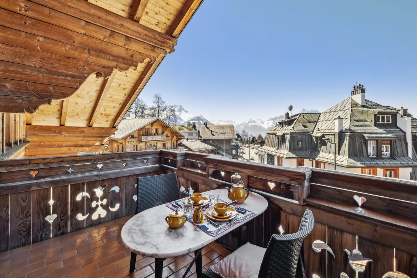 Superbe opportunité, Villars centro 4.5p attico, carattere, parcheggio - Foto 8 di 13