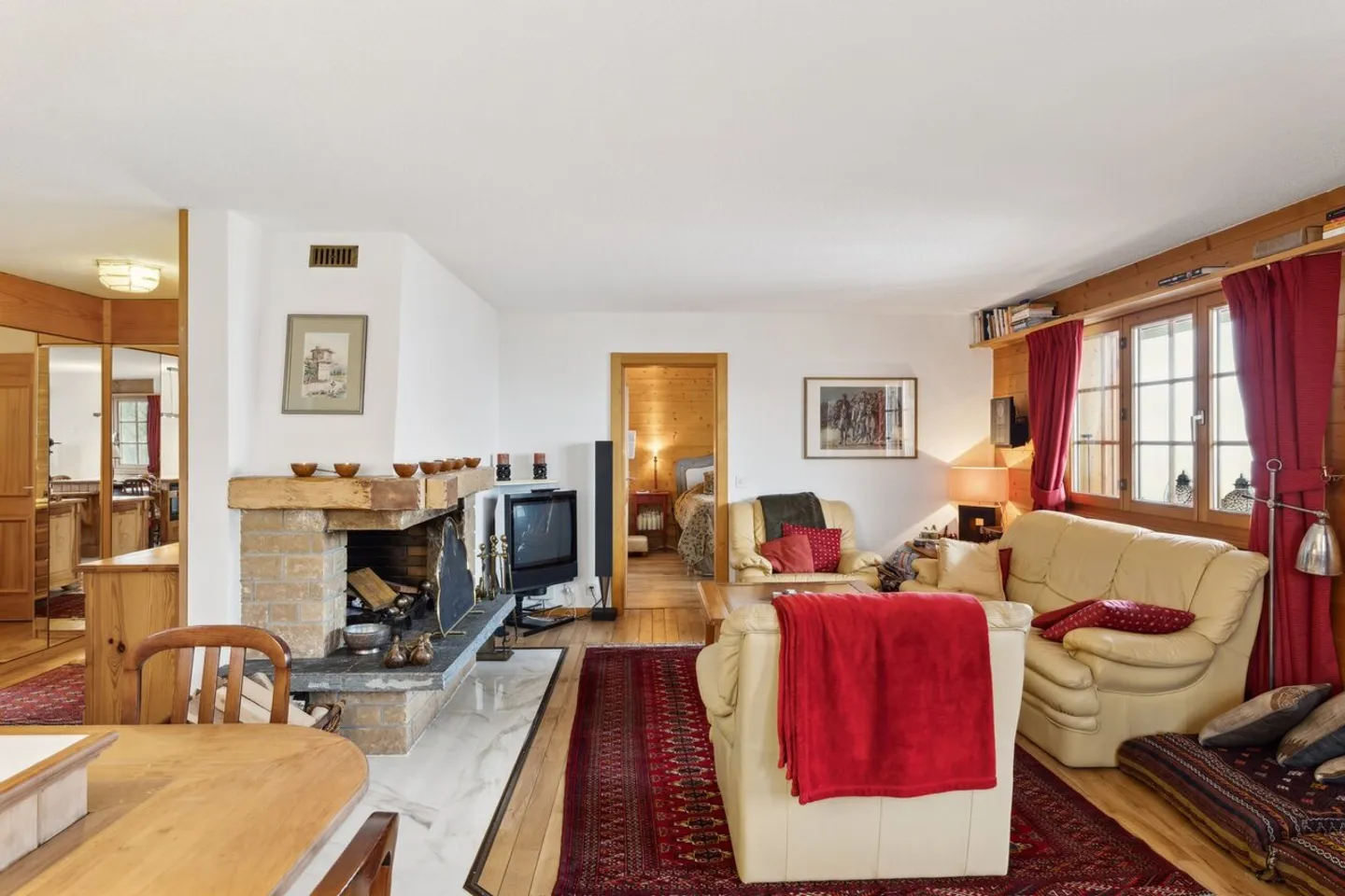 Villars 3.5p charme e comfort, vista magnifica, balcone, 2 posti auto - Foto 11 di 13