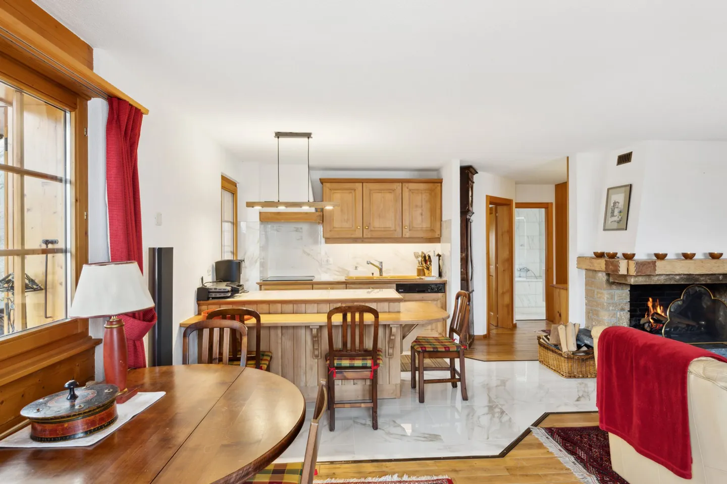 Villars 3.5p charme e comfort, vista magnifica, balcone, 2 posti auto - Foto 7 di 13