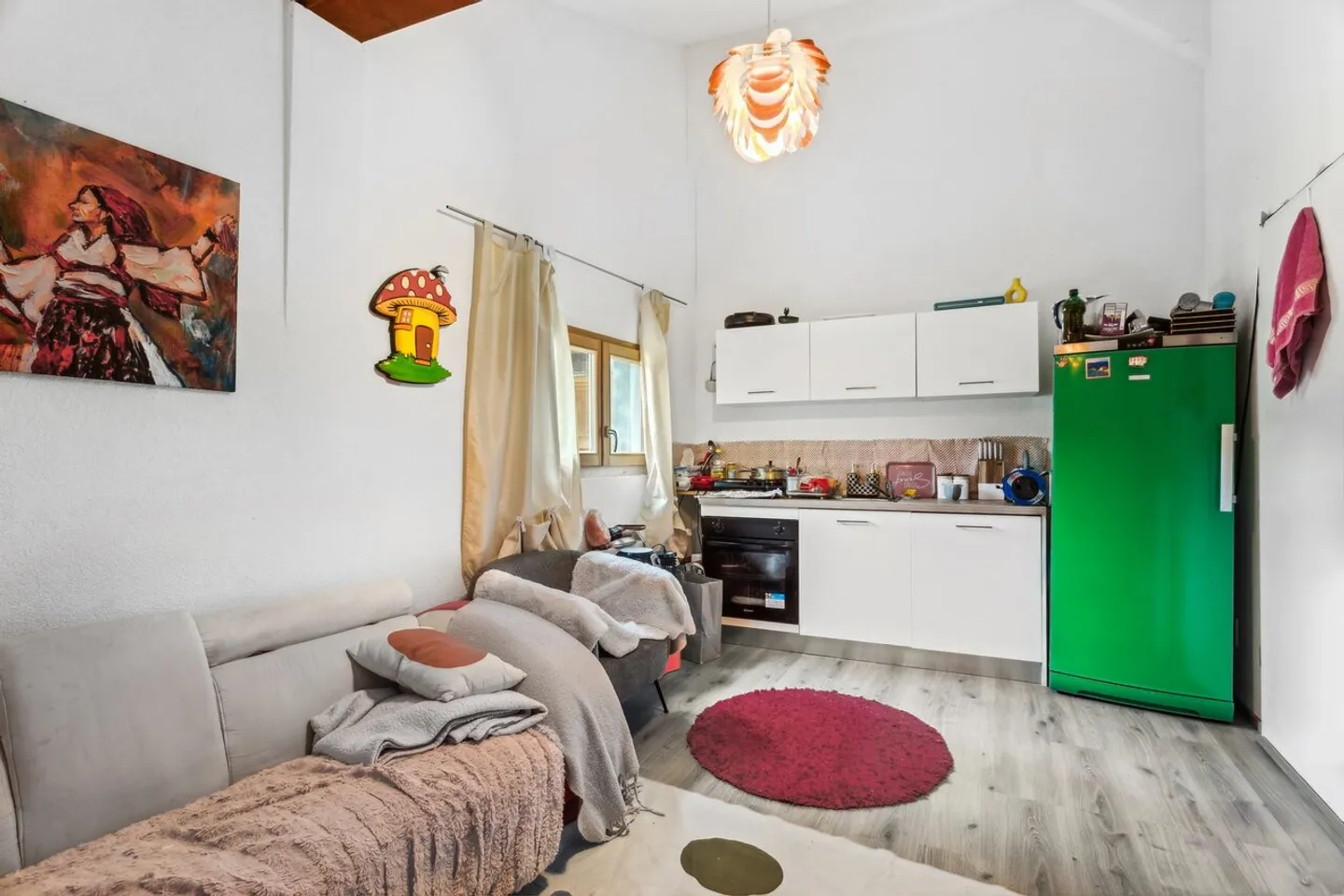 Proprietà di 2 appartamenti con potenziale nel cuore di Sorens - Foto 6 di 7